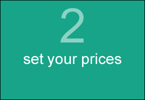 Set Your Prices